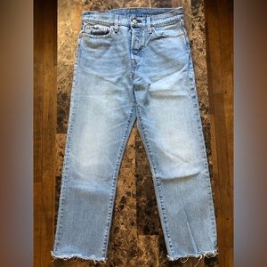 Levi's Straight Leg High Rise Jeans